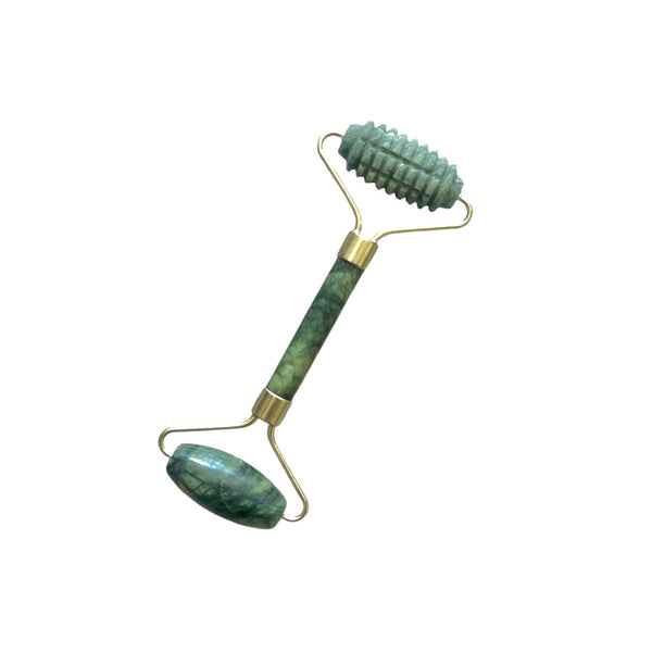 Jade Ribbed Massage Roller
