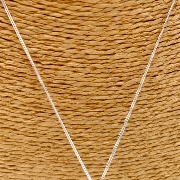 Sterling Silver Crystal Cage Pendant