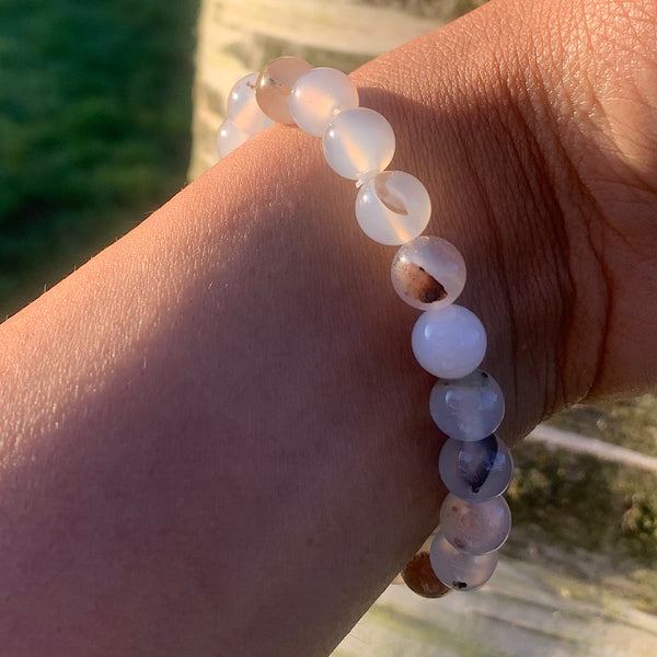 Montana Moss Agate Crystal Bracelet