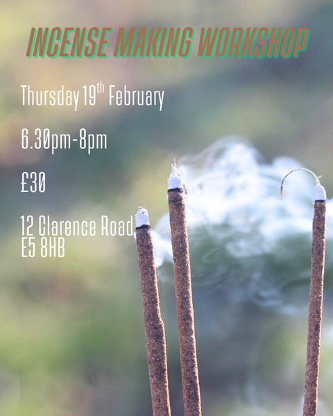 Incense Making Workshop
