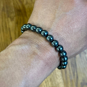 Hematite Bracelet (round)