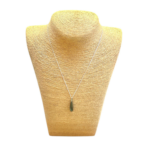 Hematite Pendant On Sterling Silver