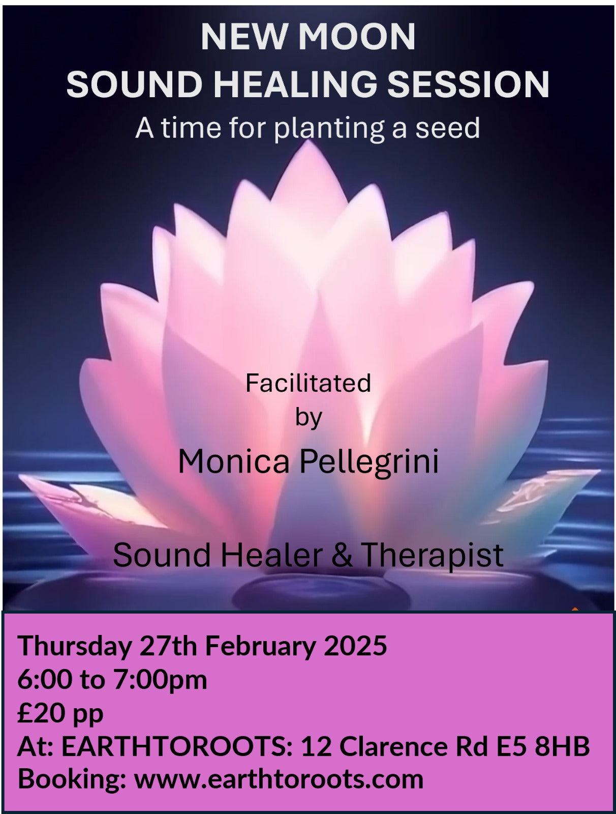 New Moon Sound Healing Session