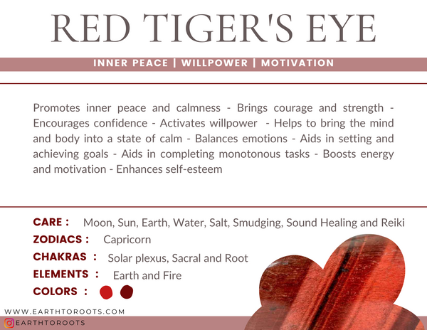 Red Tiger Eye Crystal