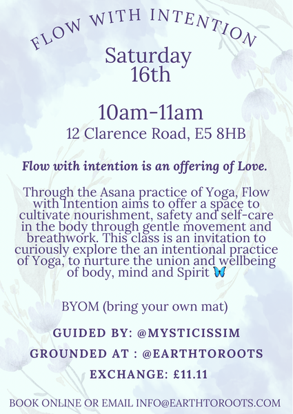 FLOW WITH INTENTION YOGA CLASS