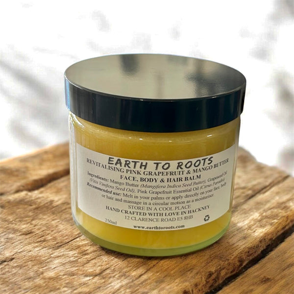 Revitalising Pink Grapefruit & Mango Butter Balm