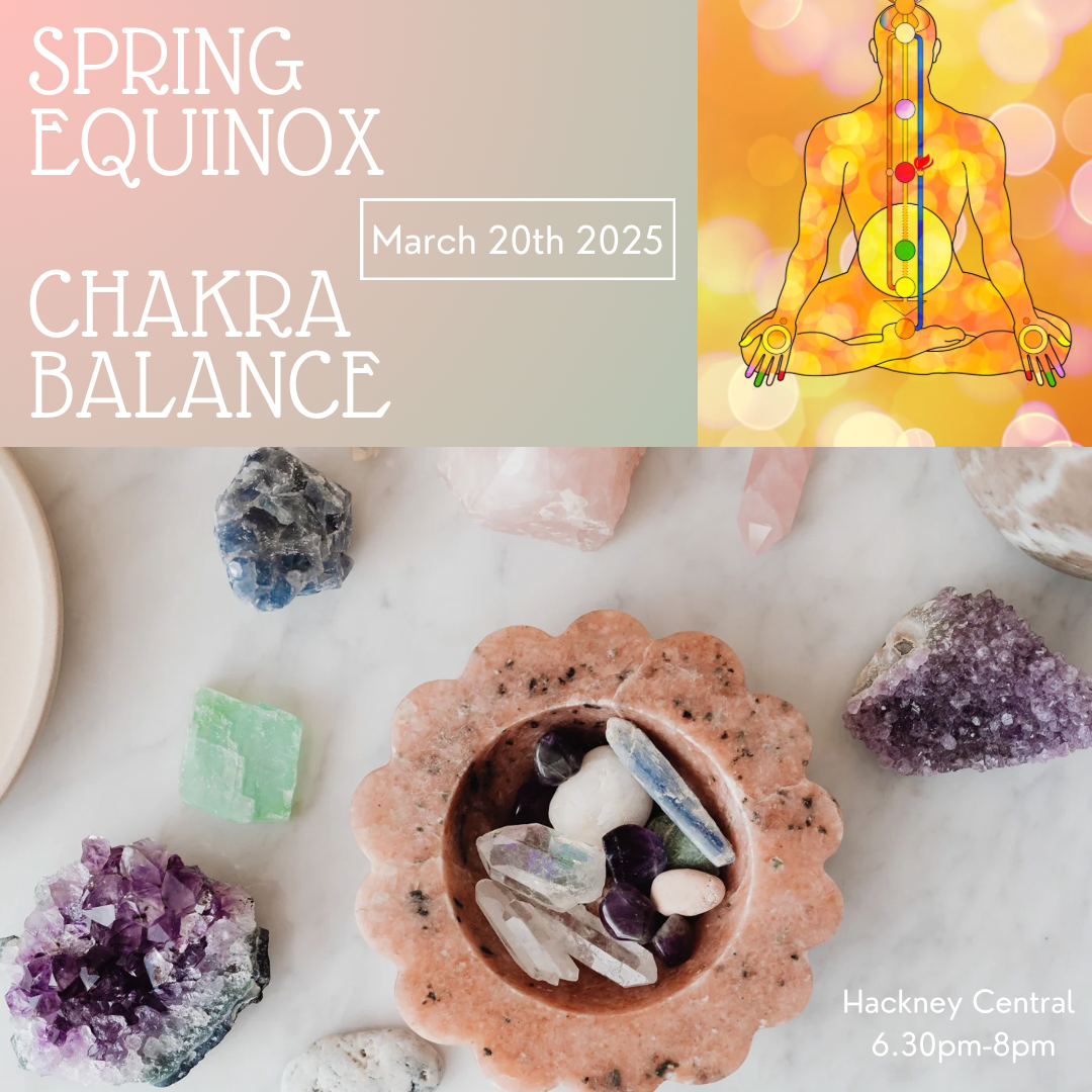 Spring Equinox Chakra Balance: Group Meditation With Crystals