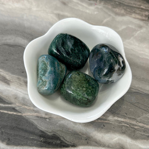 Moss Agate Polished