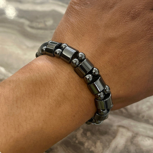 Magnetic Hematite Bracelet