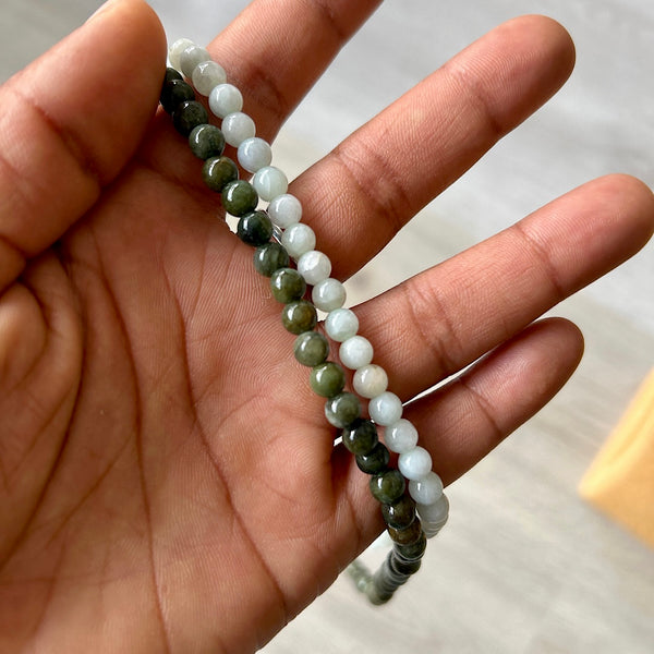 Jade Necklace - Pale or Dark Green
