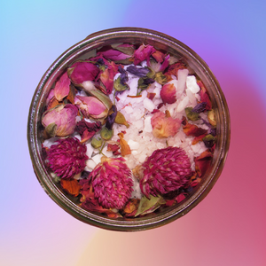 Blossom Bath Salts With Mixed Flowers & Frankincense