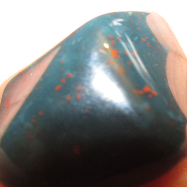Bloodstone Crystal / Green Jasper