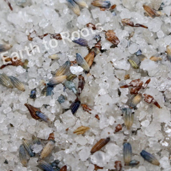 Rejuvenate Bath Salts w/ Sage & Lavender Infused Organic Celtic Sea Salt