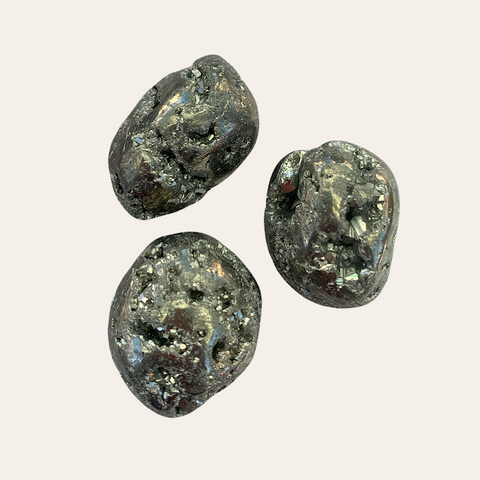 Pyrite / Fools Gold Oval Crystal