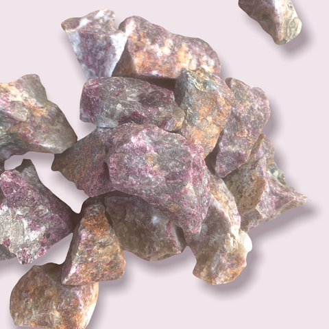 Pink Purple Tourmaline Rough Crystal