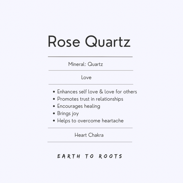 Rose Quartz Crystal